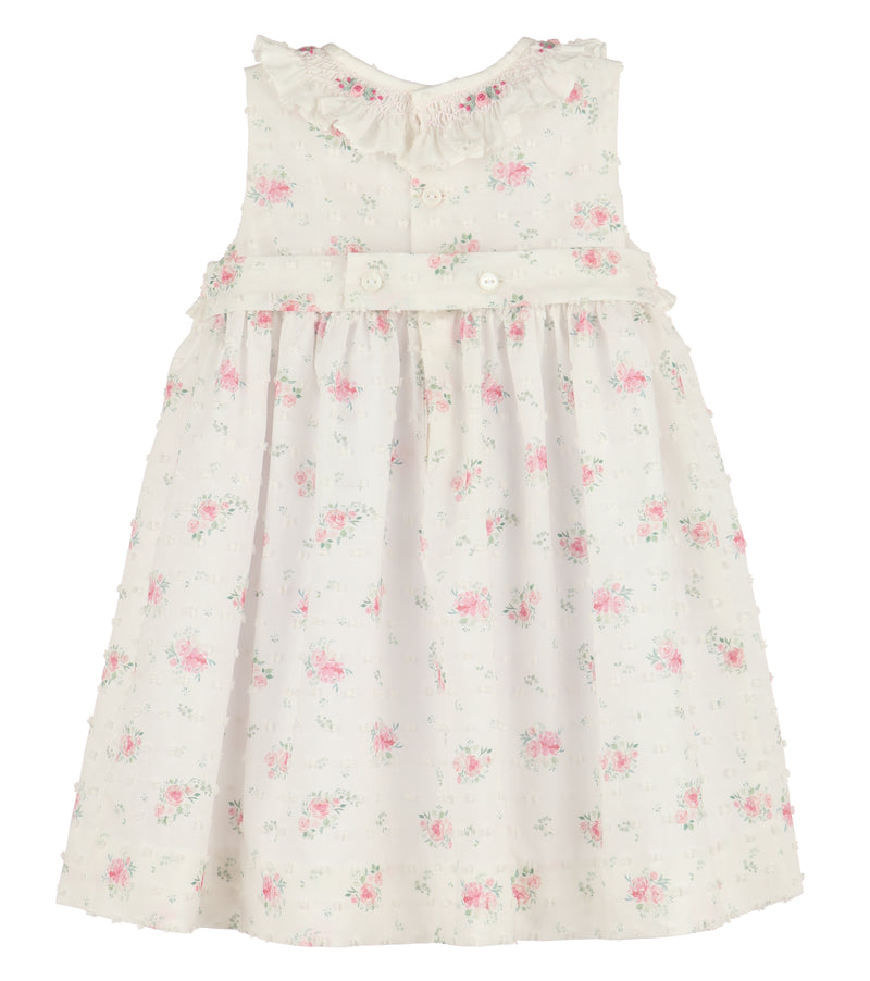 Noa Swiss Floral Smock Dress