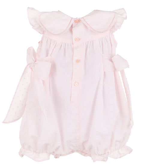 Lizzy Pink Petal Playsuit