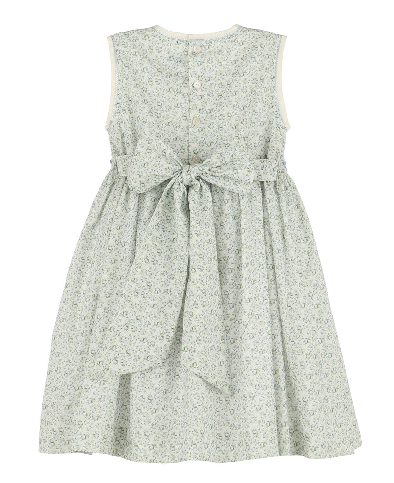 Genevieve Blue Smock Dress