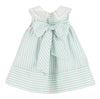 Gemma Green Stripes Dress