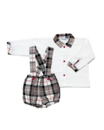 Colby Gray Tartan Set