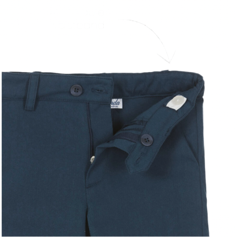 Mikel Navy Tartan Set