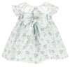 Monique Blue floral Dress