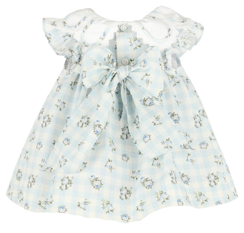 Monique Blue floral Dress