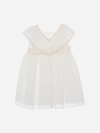 Emily Ivory Chiffon Dress