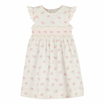 Gianna Swiss Floral Flutter Dress