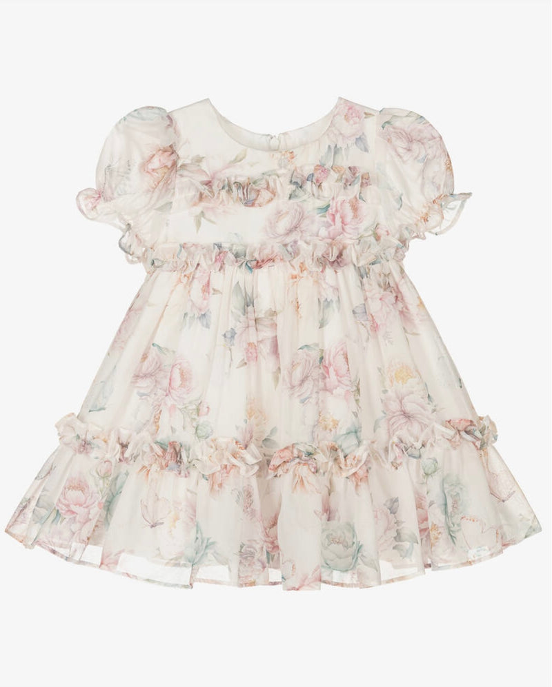 Mildred Floral Chiffon Dress