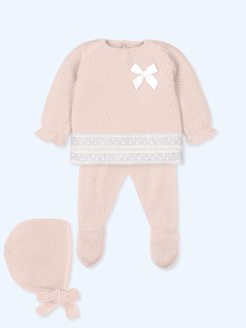 Eleanor Blush Knit Set