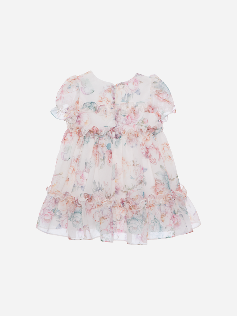 Mildred Floral Chiffon Dress