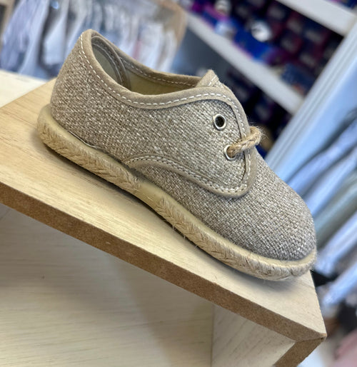 Brown Lace Blucher Shoes
