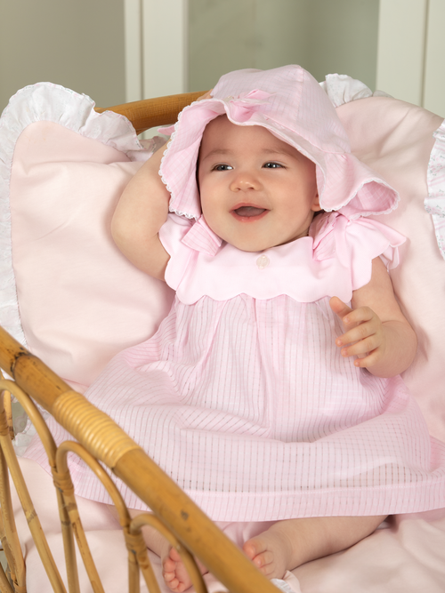 Cici Pink Textured Dress
