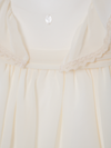 Emily Ivory Chiffon Dress