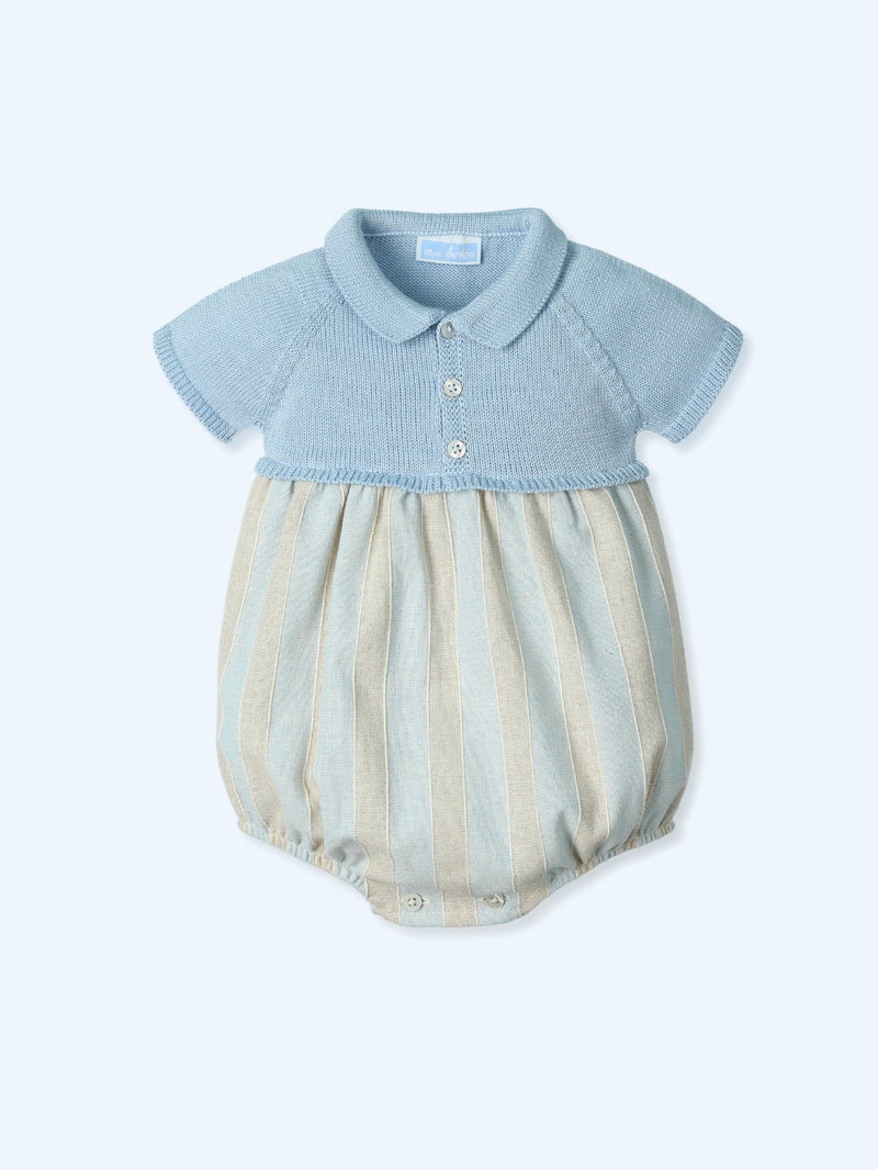 Ryan Knit Stripes Romper