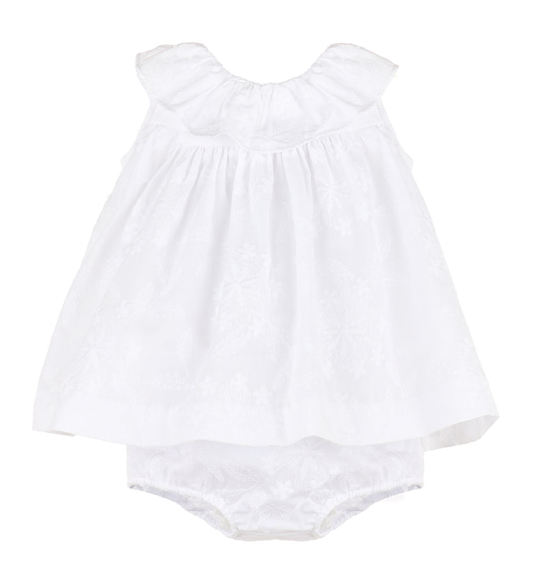 Bree Eyelet Ruffle Dress Set