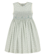 Genevieve Blue Smock Dress