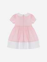 Eloisa Pink Satin Dress