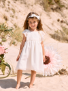 Emily Ivory Chiffon Dress