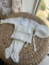 Ivory & Beige Knit Set