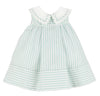 Gemma Green Stripes Dress