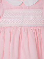 Eloisa Pink Satin Dress