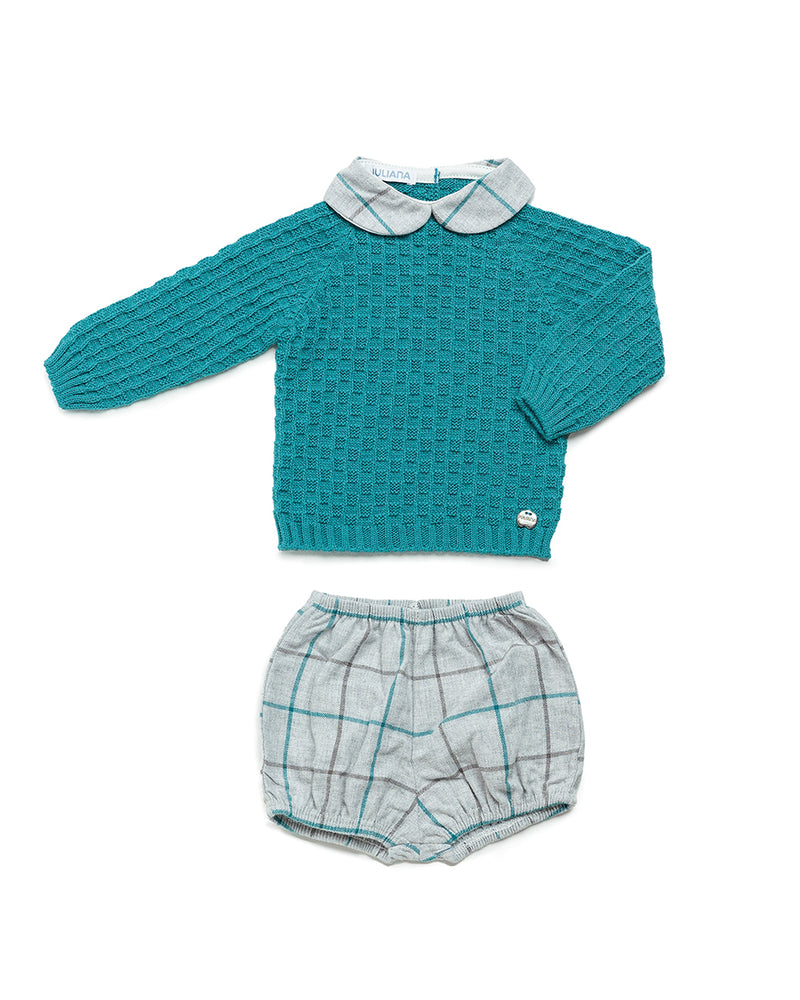Robin Green Sweater Set