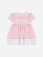 Eloisa Pink Satin Dress
