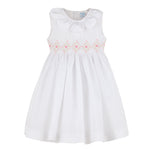 Eleonor White Smock Dress